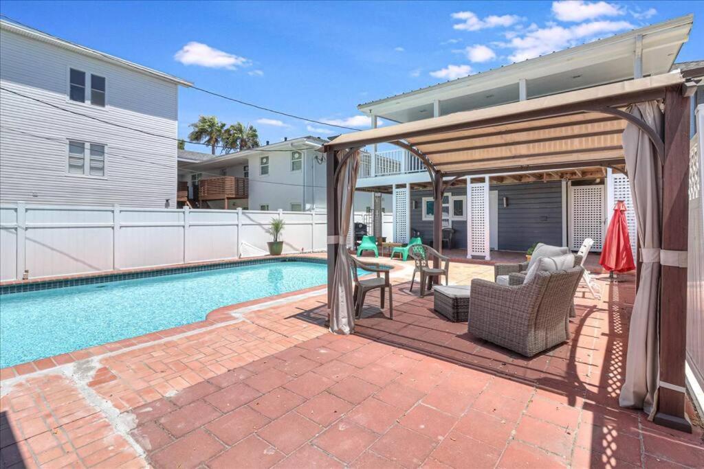 Ocean View With Pool Casa De Joy Dos Upstairs Unit Villa Corpus Christi Exterior photo